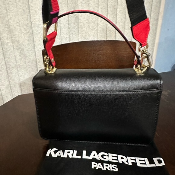 Karl Lagerfield-Simone Flap Crossbody - Picture 5 of 13
